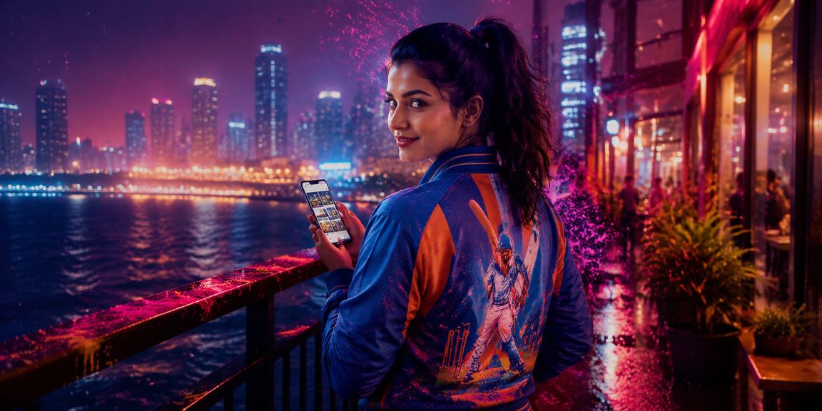 Festive cricket betting scene in Mumbai during Holi